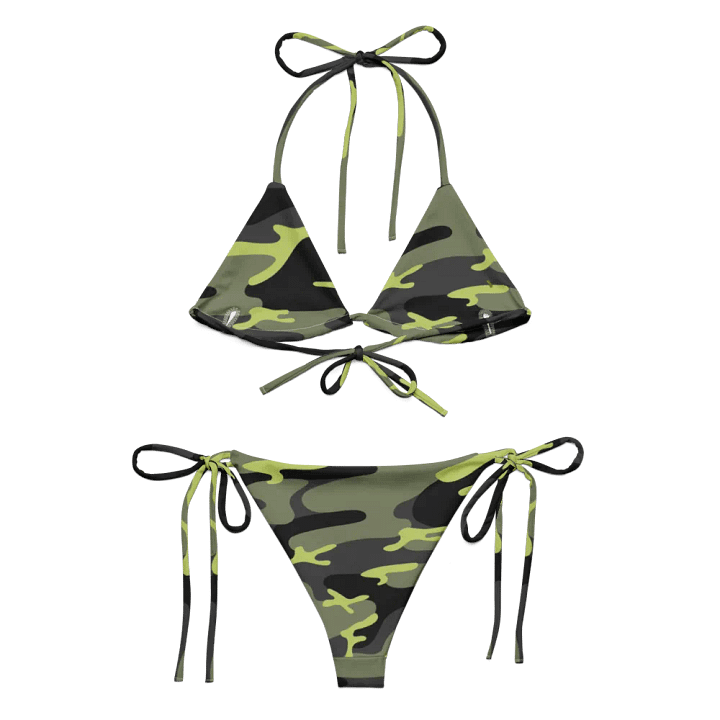 Eco-Chic Camo String Bikini Set Grečica Patriot Brand product image (2)