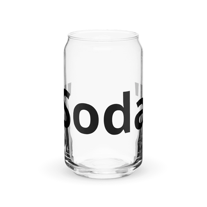 The "Soda" Glass; Sip in Style! product image (1)