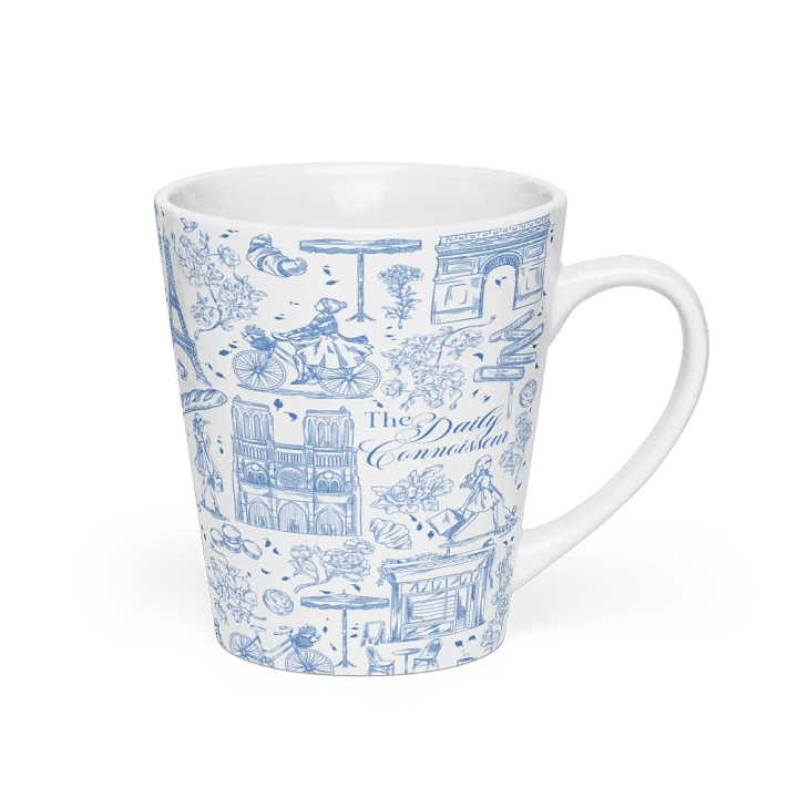 Parisan Toile Latte Mug product image (2)