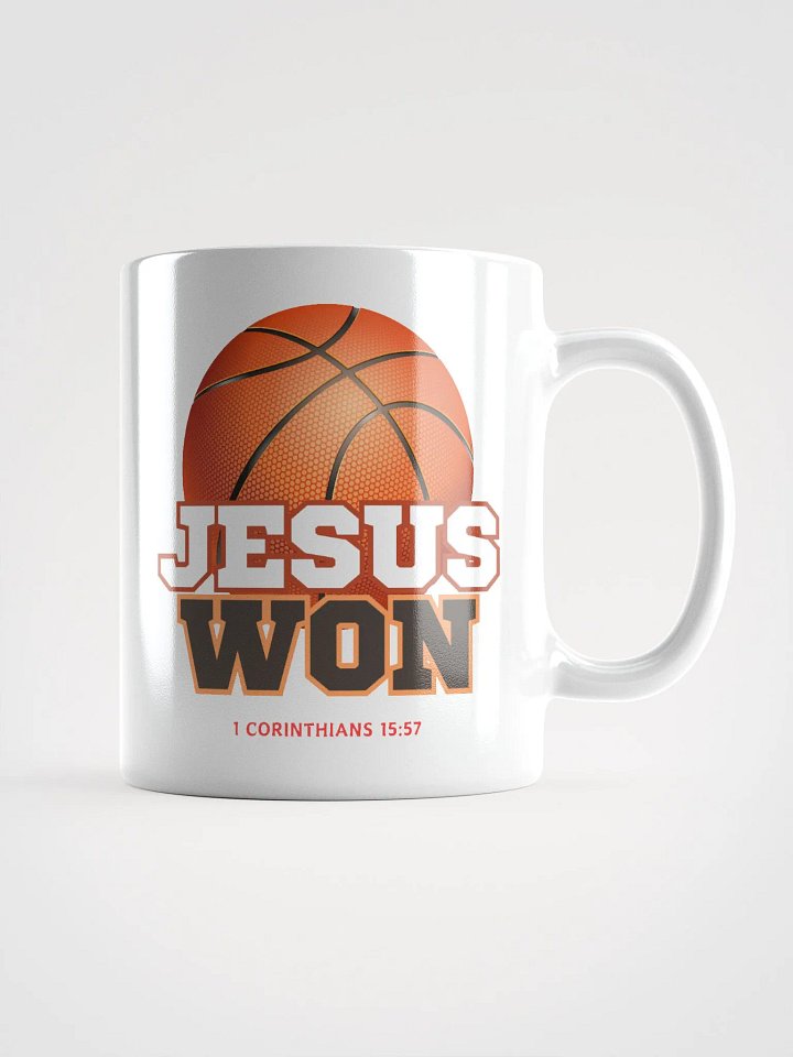 Jesus Won Mug, Christian Mug, Bible Verse Mug. product image (2)