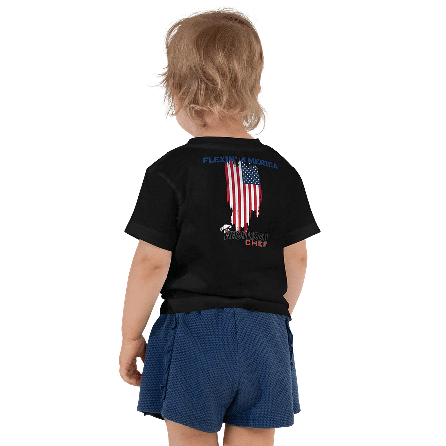 💪 FLEXIN’ 4 MERICA 🇺🇸 – LIMITED EDITION TODDLER TEE product image (2)