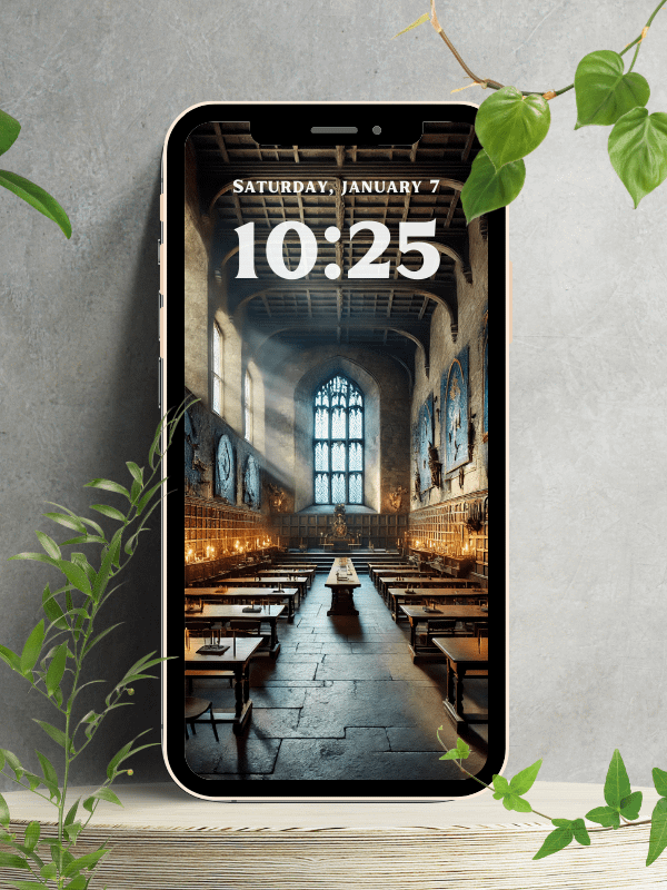 Hogwarts Classroom Harry Potter Phone Wallpaper I 4K Quality Bundle product image (5)