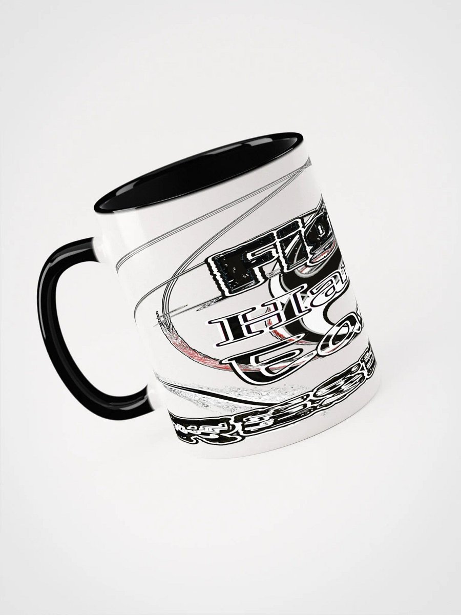 Fight Hard Earn Respect - Ceramic Mug with Color Inside product image (3)