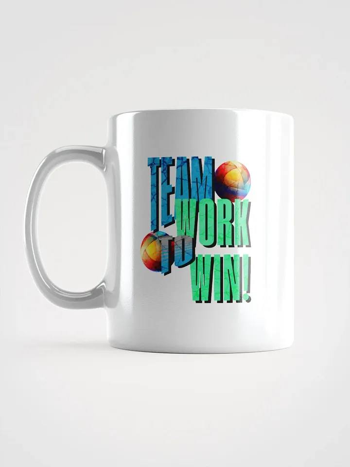 Team Work To Win Volleyball Energized Mug product image (1)