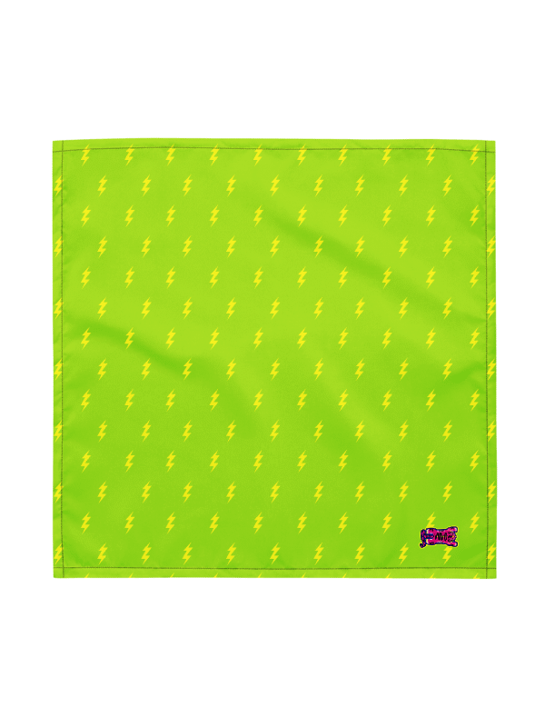 Lightning Bolt Bandana in Lime product image (2)