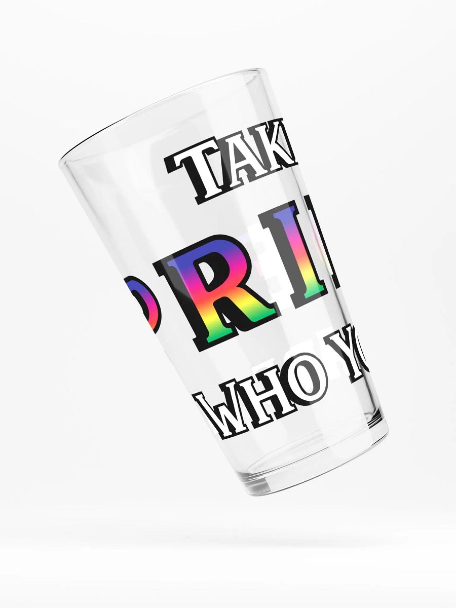 PRIDE Shaker Pint Glass product image (4)