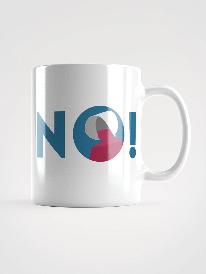 Patriarchy Resistance "NO!" White Mug product image (1)