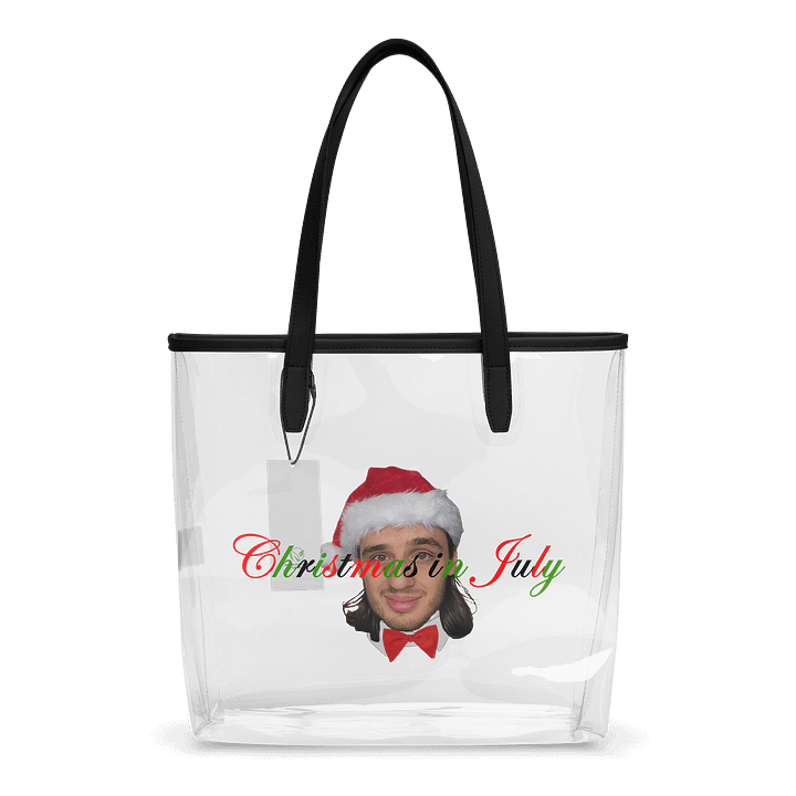 Christmas in July Clear Tote Bag product image (2)