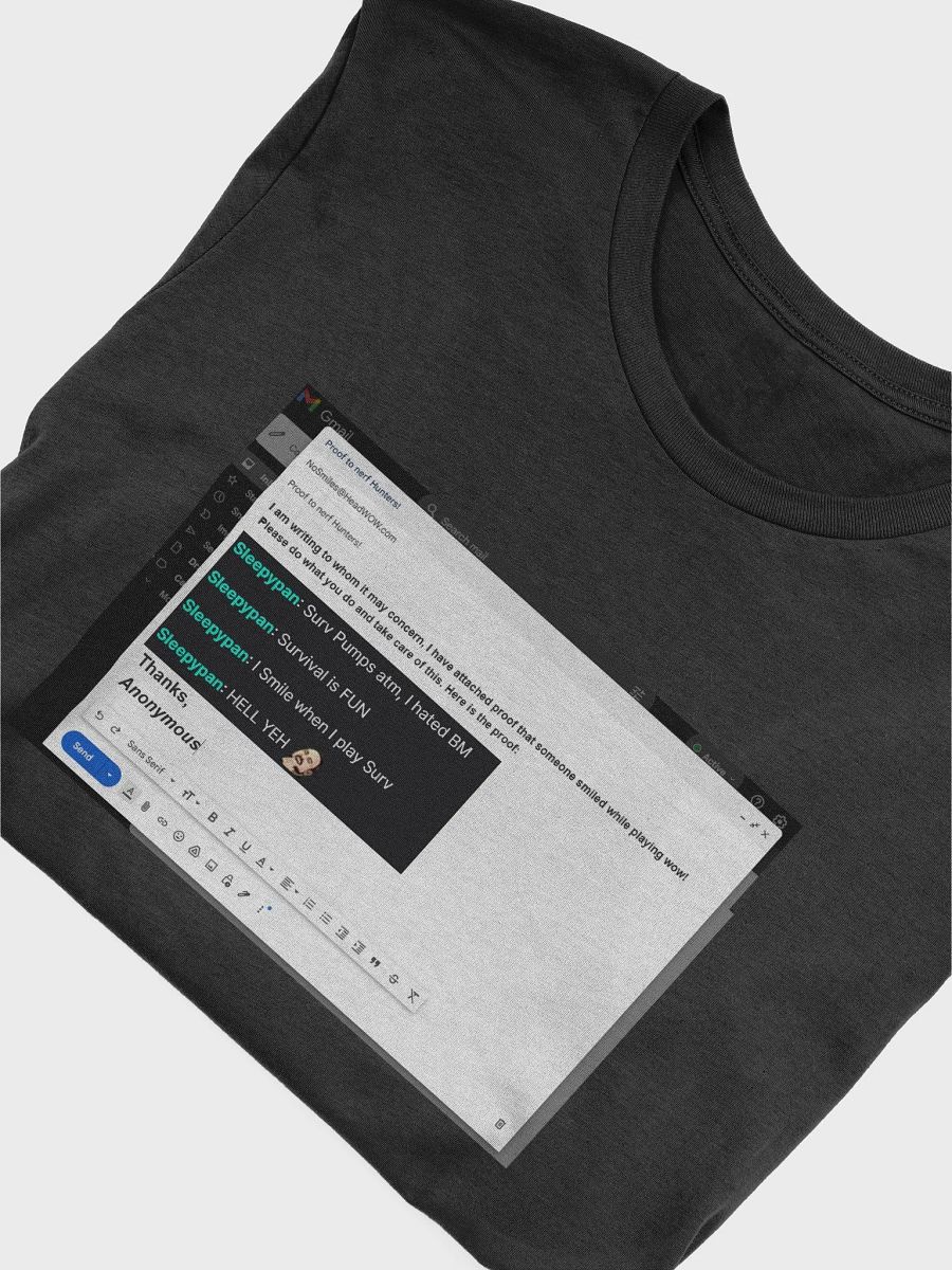 Sleepy NerfMePlease Tshirt product image (5)