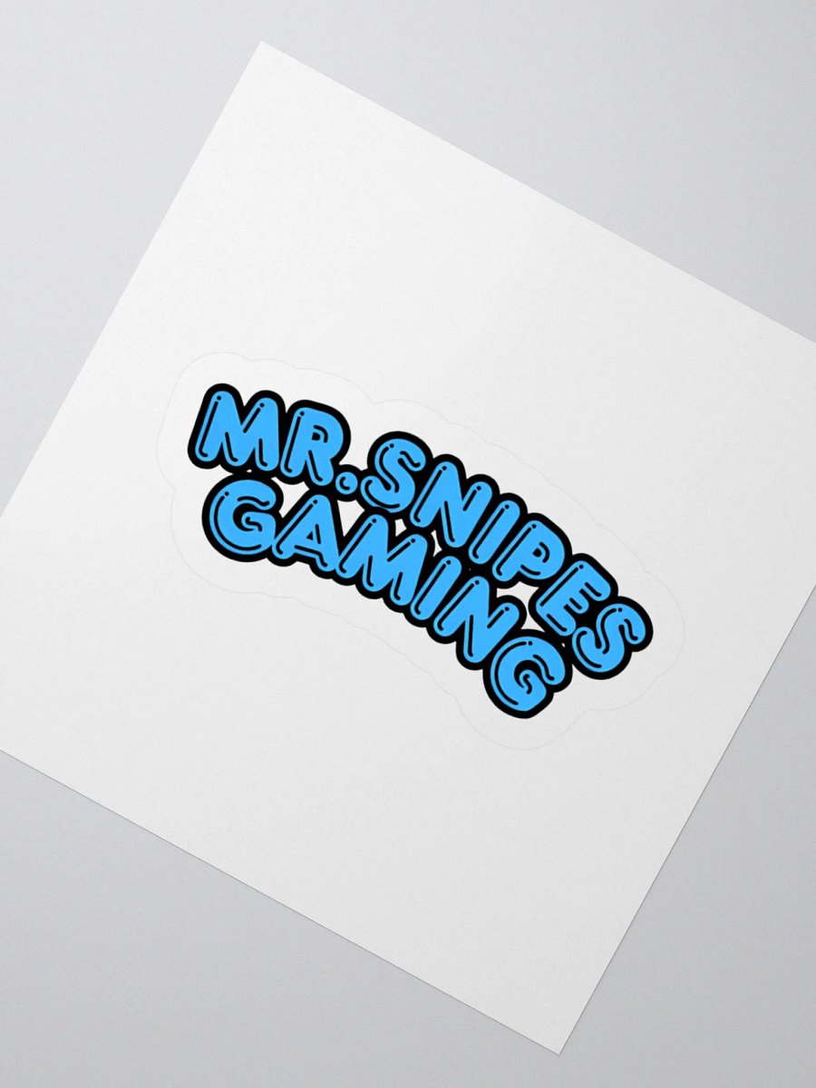 Kiss Cut Stickers - Mr.SnipesGaming product image (5)