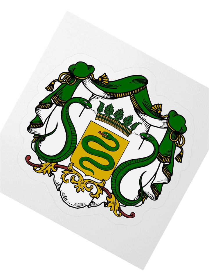 House of the Serpent Kiss Cut Sticker product image (2)