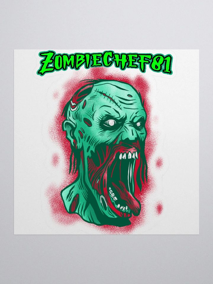 Zombiechef New Sticker product image (1)