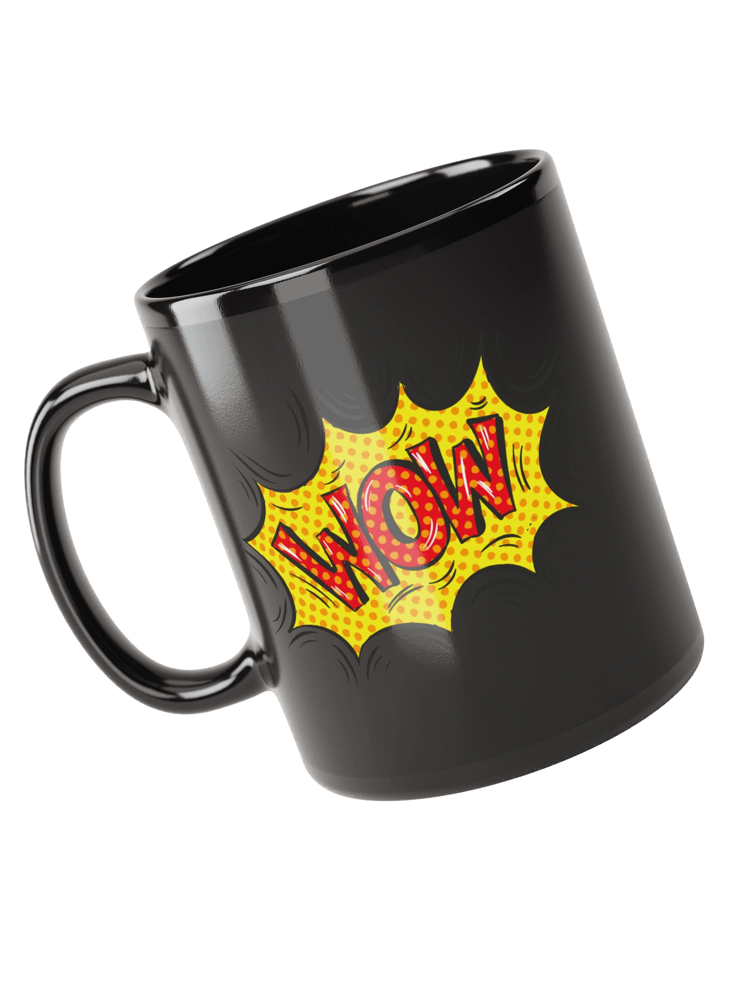 WOW Explosion Black Coffee Mug product image (4)
