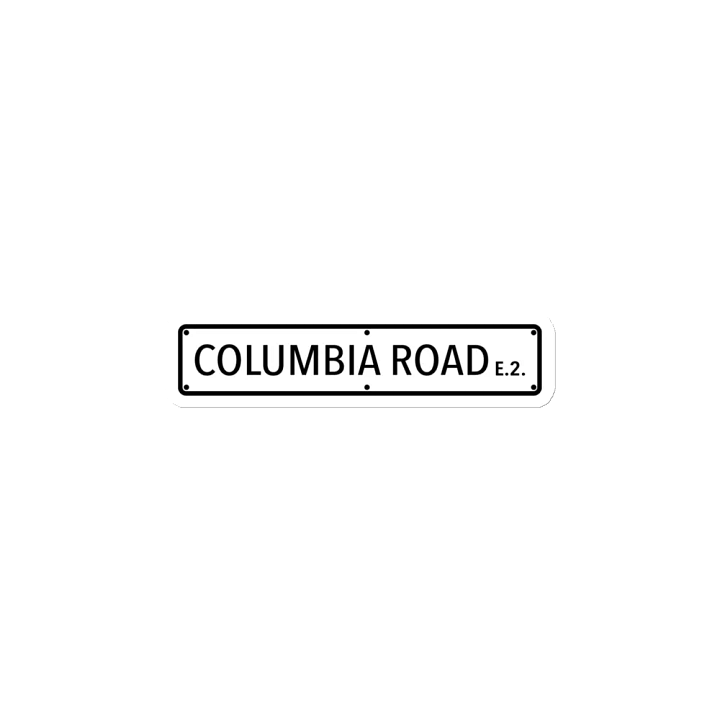 Columbia Road E.2. Die-Cut Magnets product image (2)