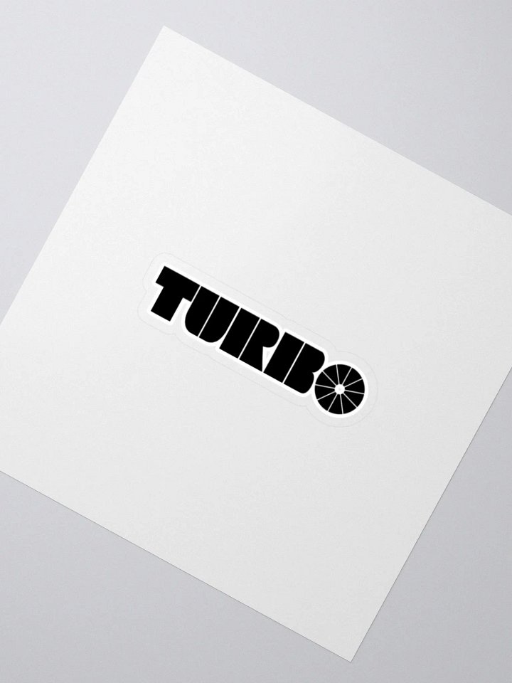TURBO Wheel Kiss Cut Stickers product image (2)