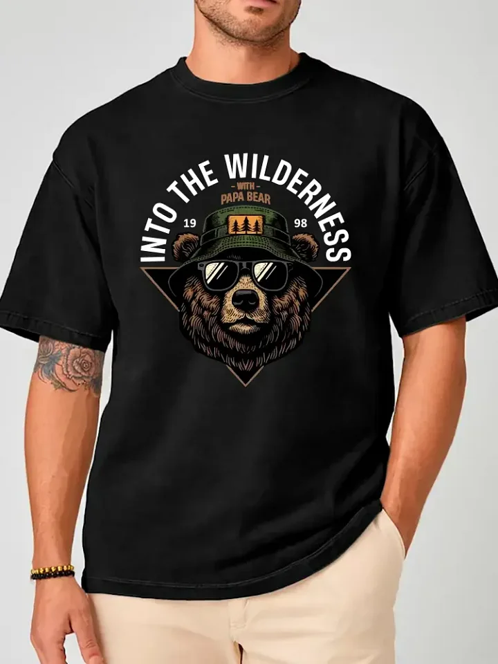 Wilderness Explorer Bear T-Shirt product image (1)