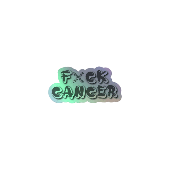 FXCK Cancer Sticker product image (1)