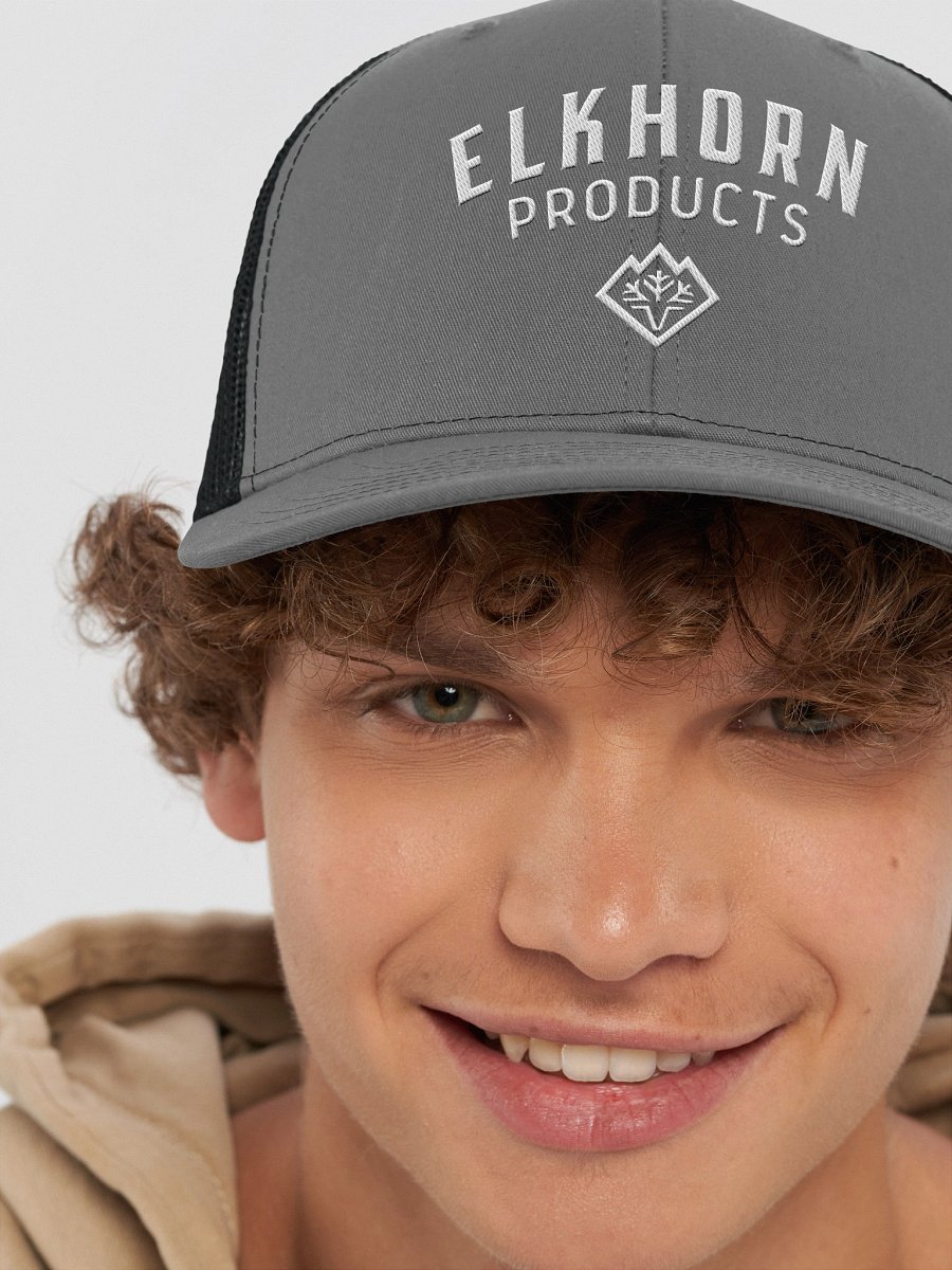 Elkhorn Embroidered Trucker Hat product image (8)
