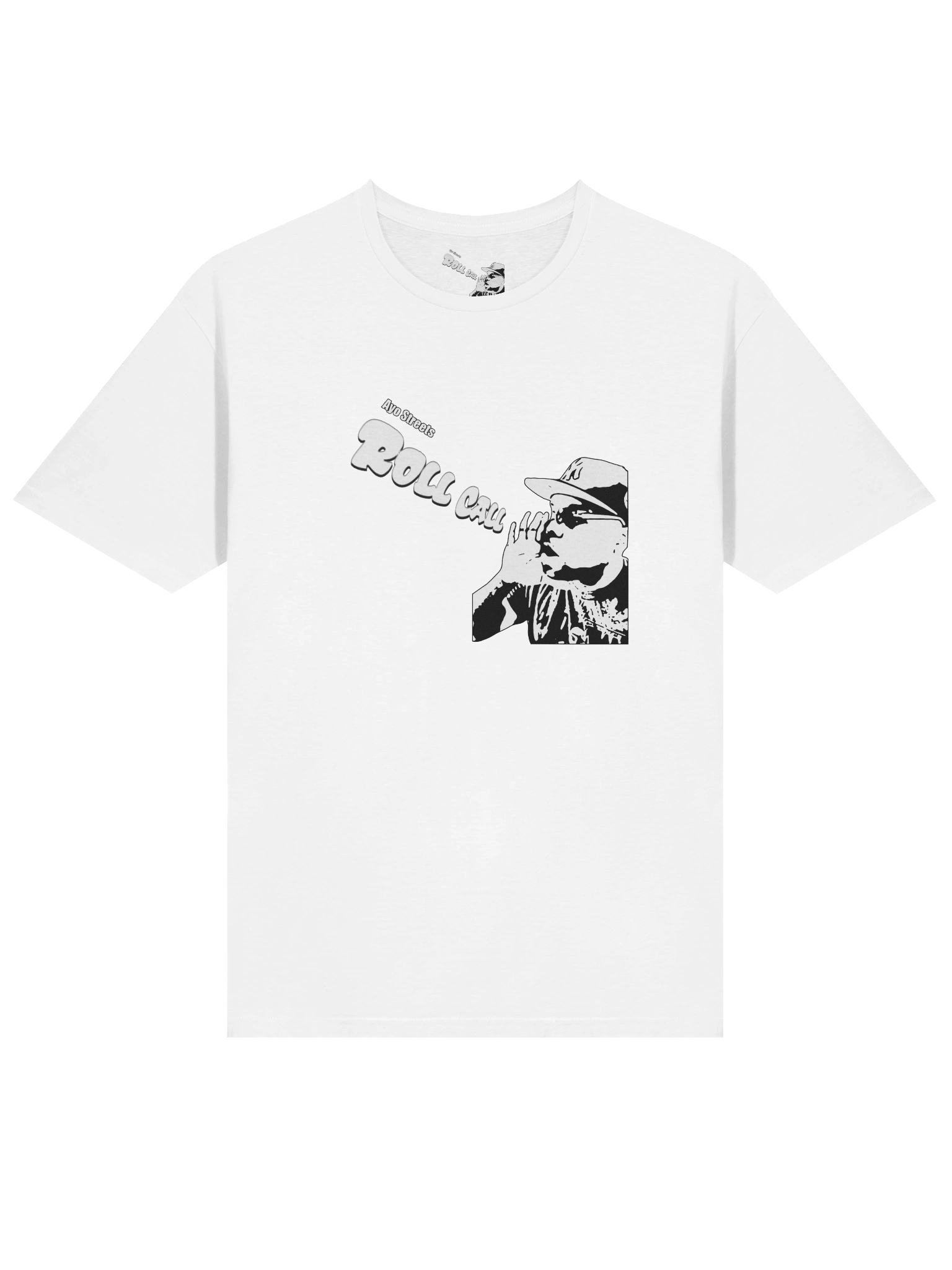 Roll Call Black & White Tee product image (3)