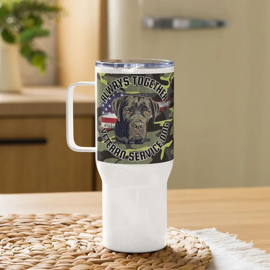 Sable Warriors Veteran Service Dog Tumbler: Helps Pair Veterans With A Service Dog product image (10)