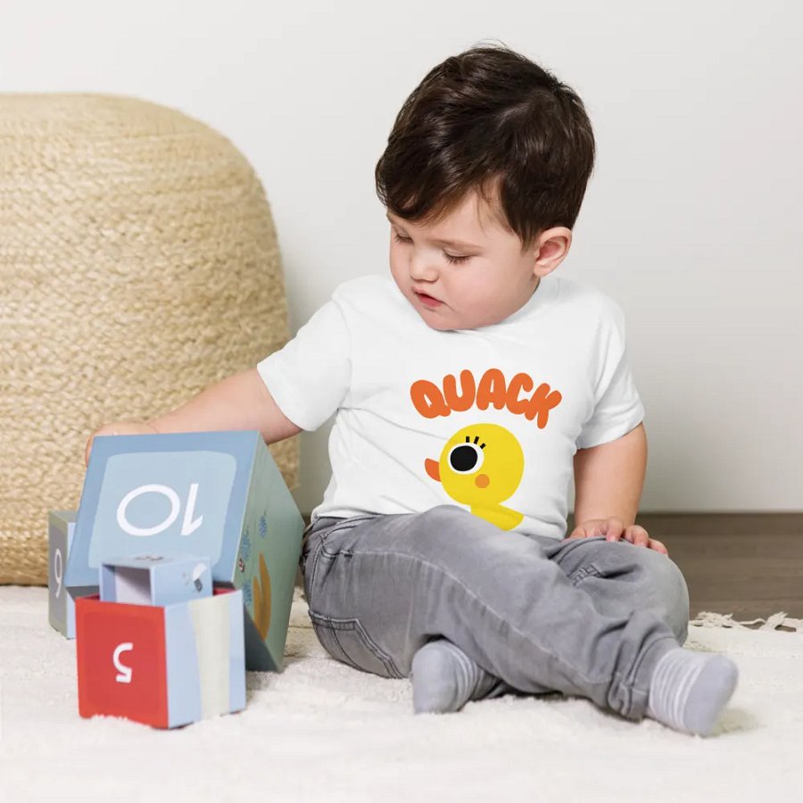EIEIO Duck Quack T-shirt for Toddlers product image (10)