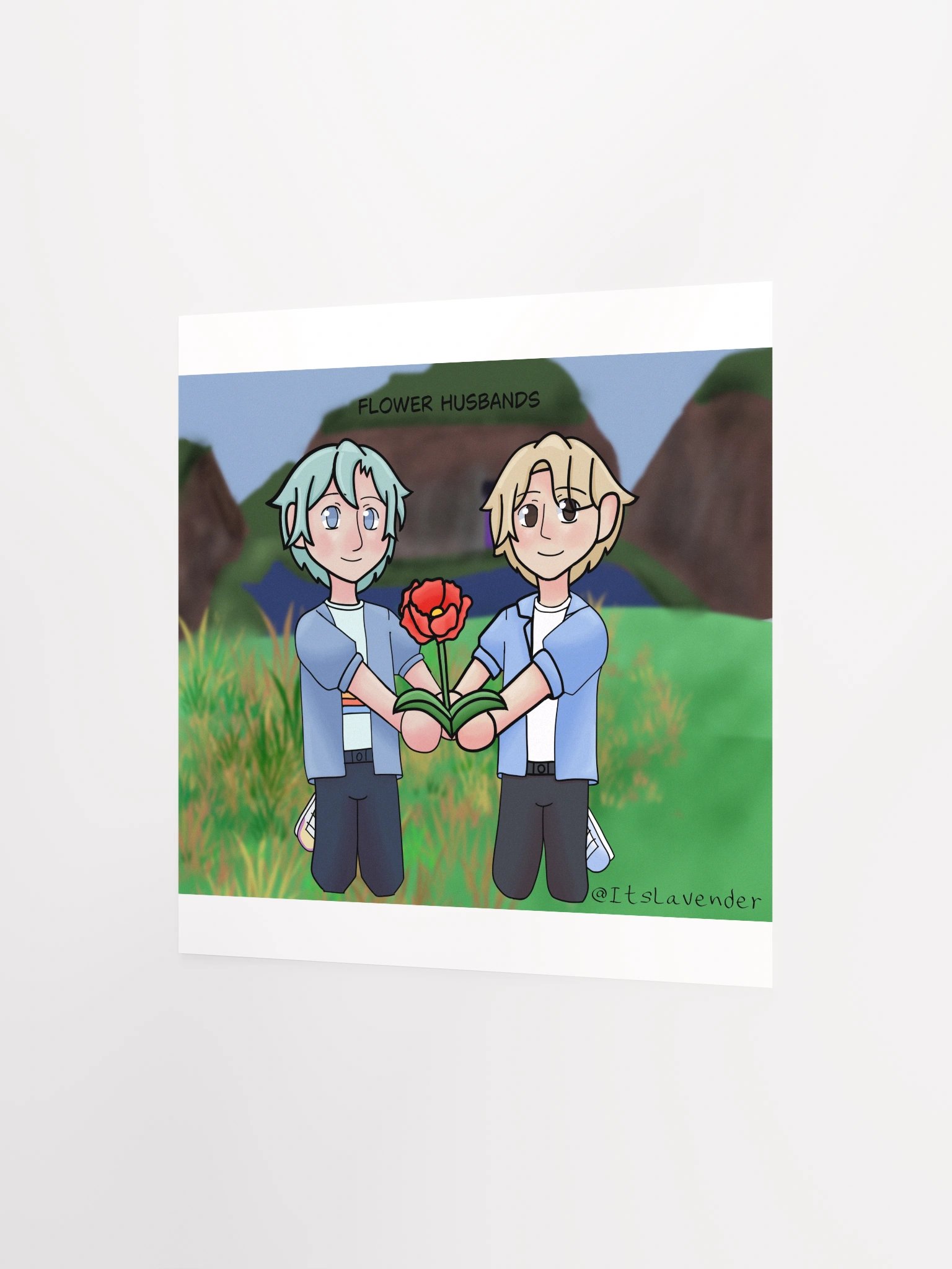 Flower Husbands Print product image (2)