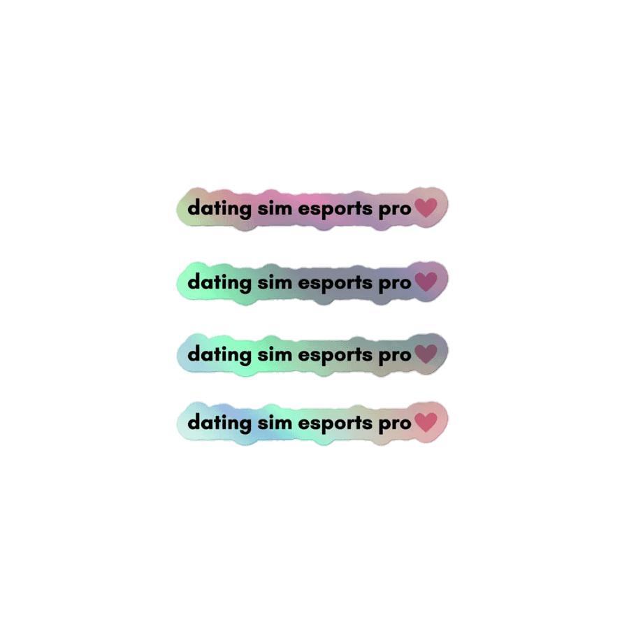 dating sim esports pro stickers product image (1)