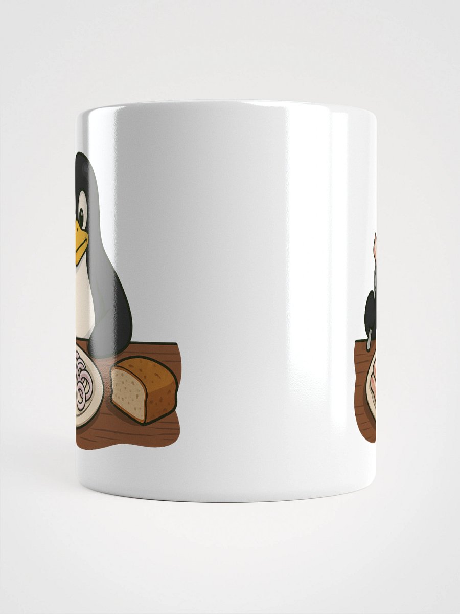 White Mug - Tux's Breakfast product image (5)