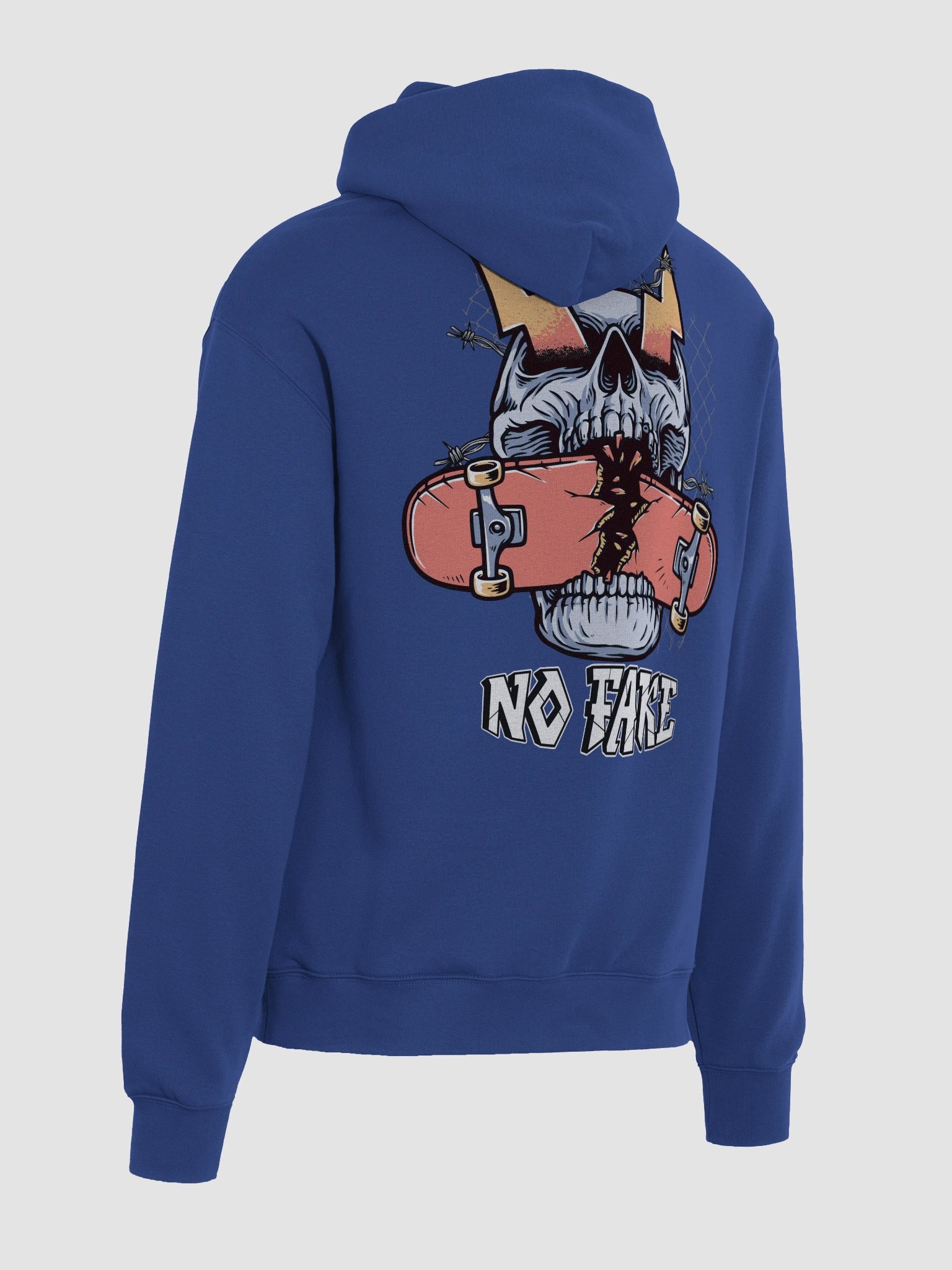 Oversized Heavy Weight Hoodie - No Fake by Freak in the Streets product image (5)