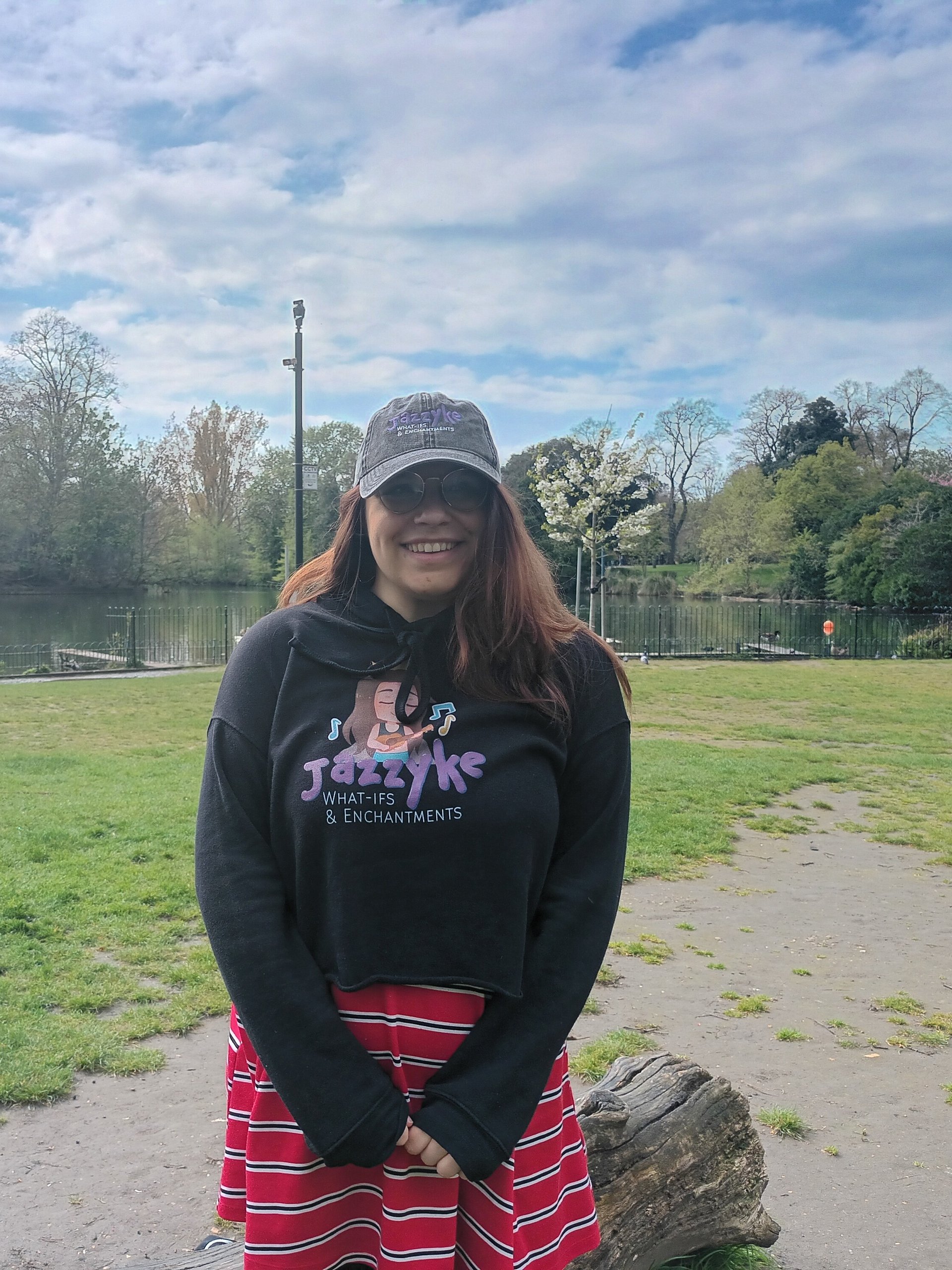 What-Ifs & Enchantments (Logo) ~ Fleece Cropped Hoodie product image (1)