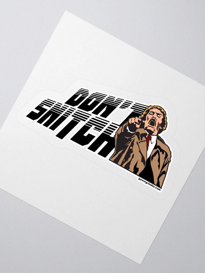 Don't Snitch (sticker) product image (2)
