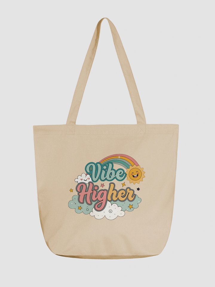 Vibe Higher Eco-Friendly Tote Bag product image (1)