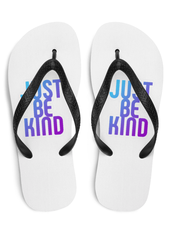 Just Be Kind Flip Flops product image (1)