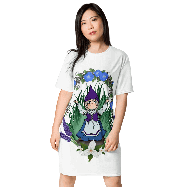 Cozy Garden Logo T-Shirt Dress product image (1)