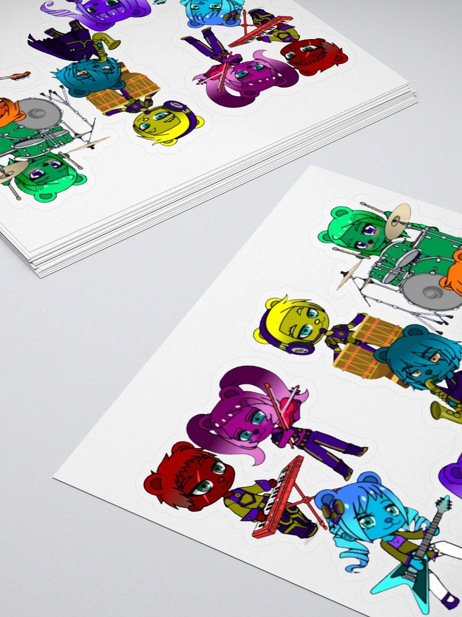 Shadow Bears - The Band! Stickers product image (4)