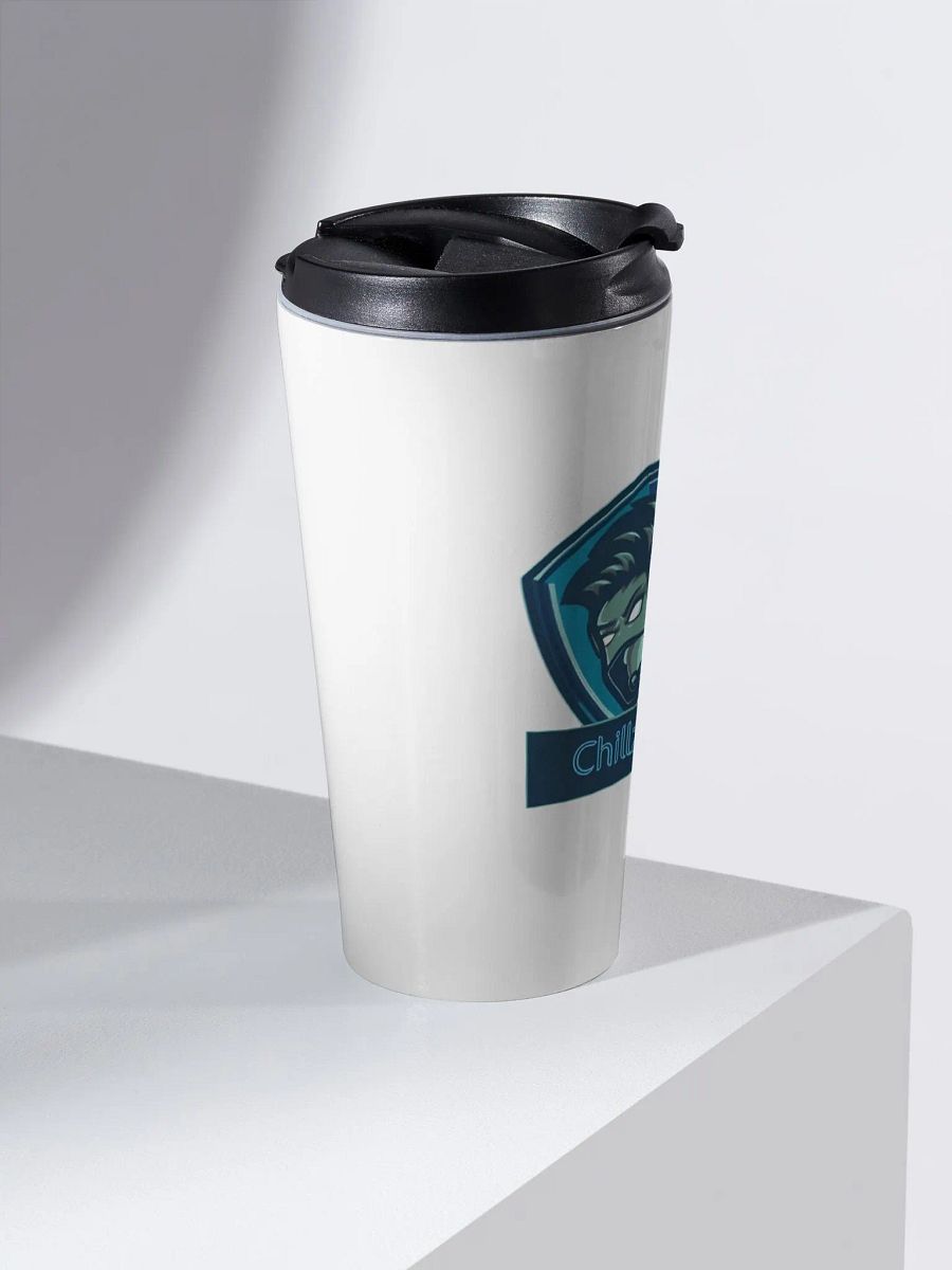 Chillz_23 Logo Stainless Steel Travel Mug product image (2)