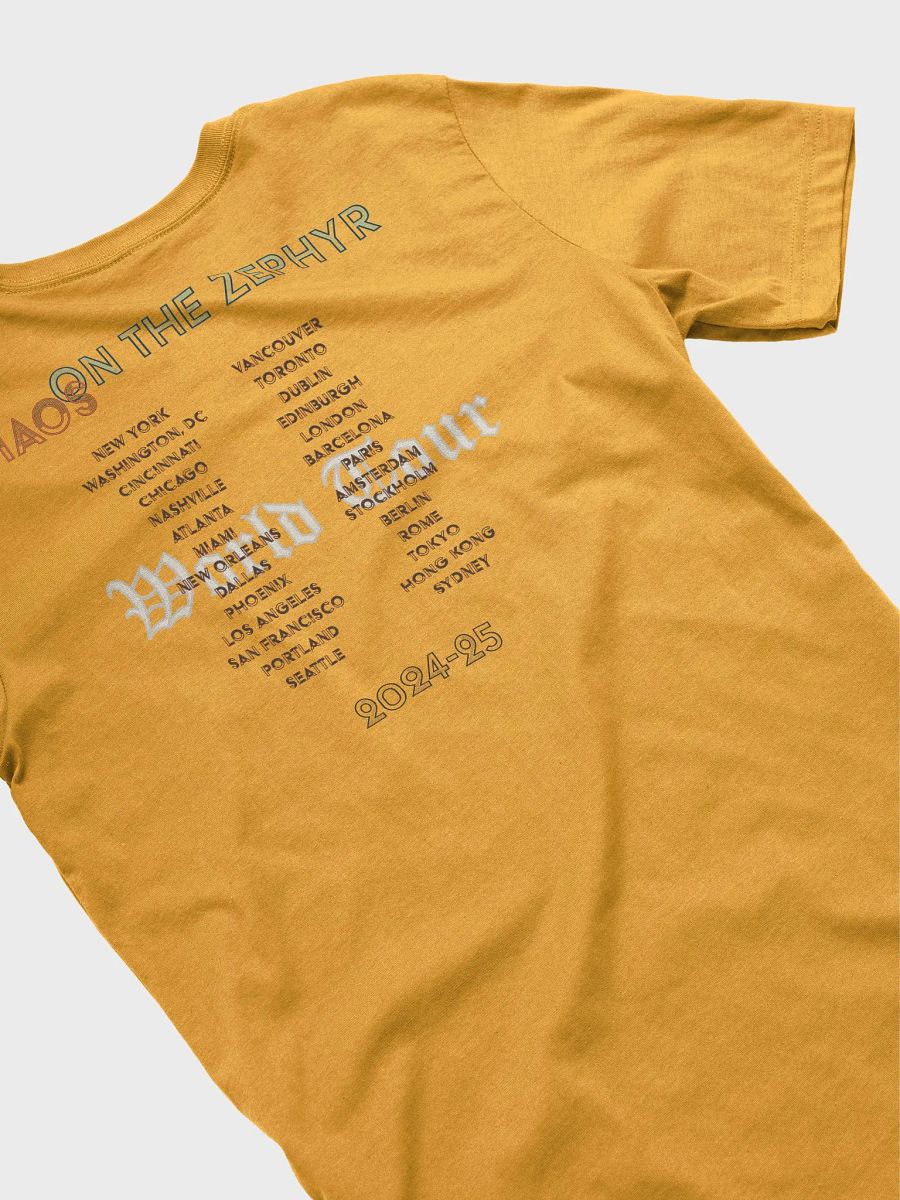 Chaos On The Zephyr World Tour Tee product image (33)