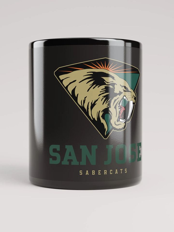 San Jose SaberCats Black Mug product image (1)