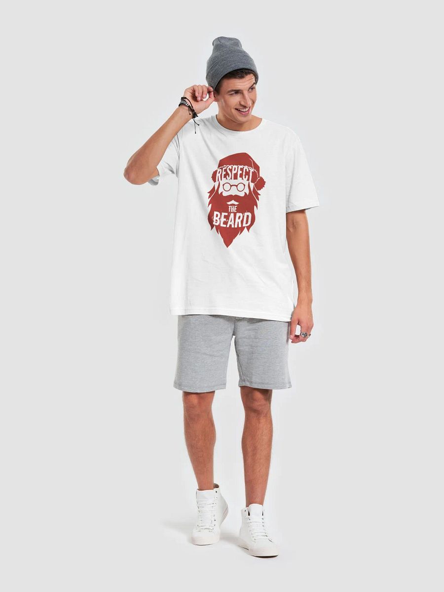 Respect The Beard - White Shirt product image (2)