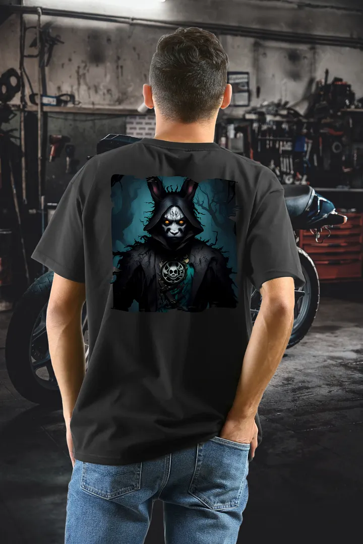 Evil Rabbit Unisex Tee Back Printed product image (1)