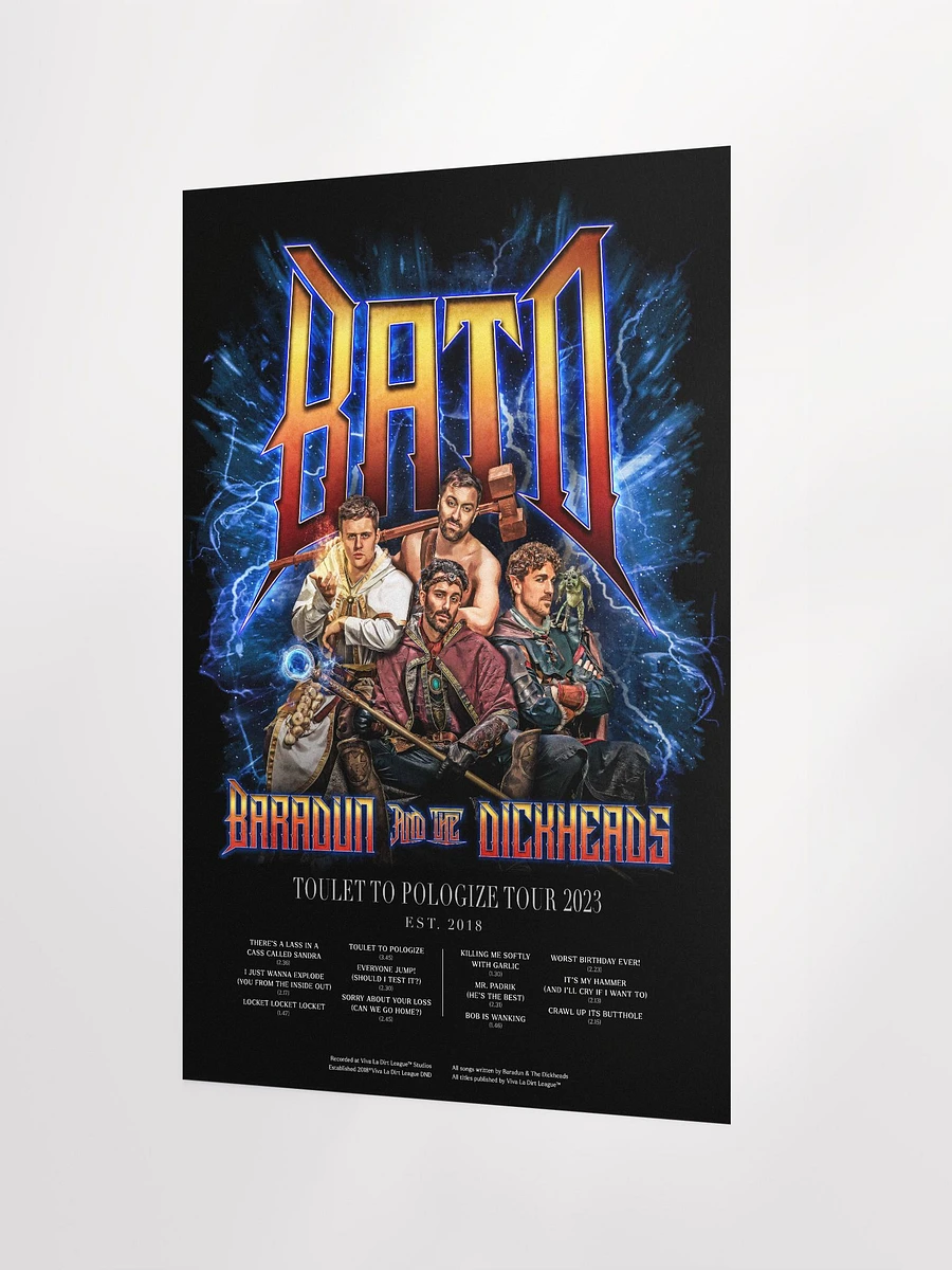 BATD Band Poster (20 x 30 inch) product image (6)