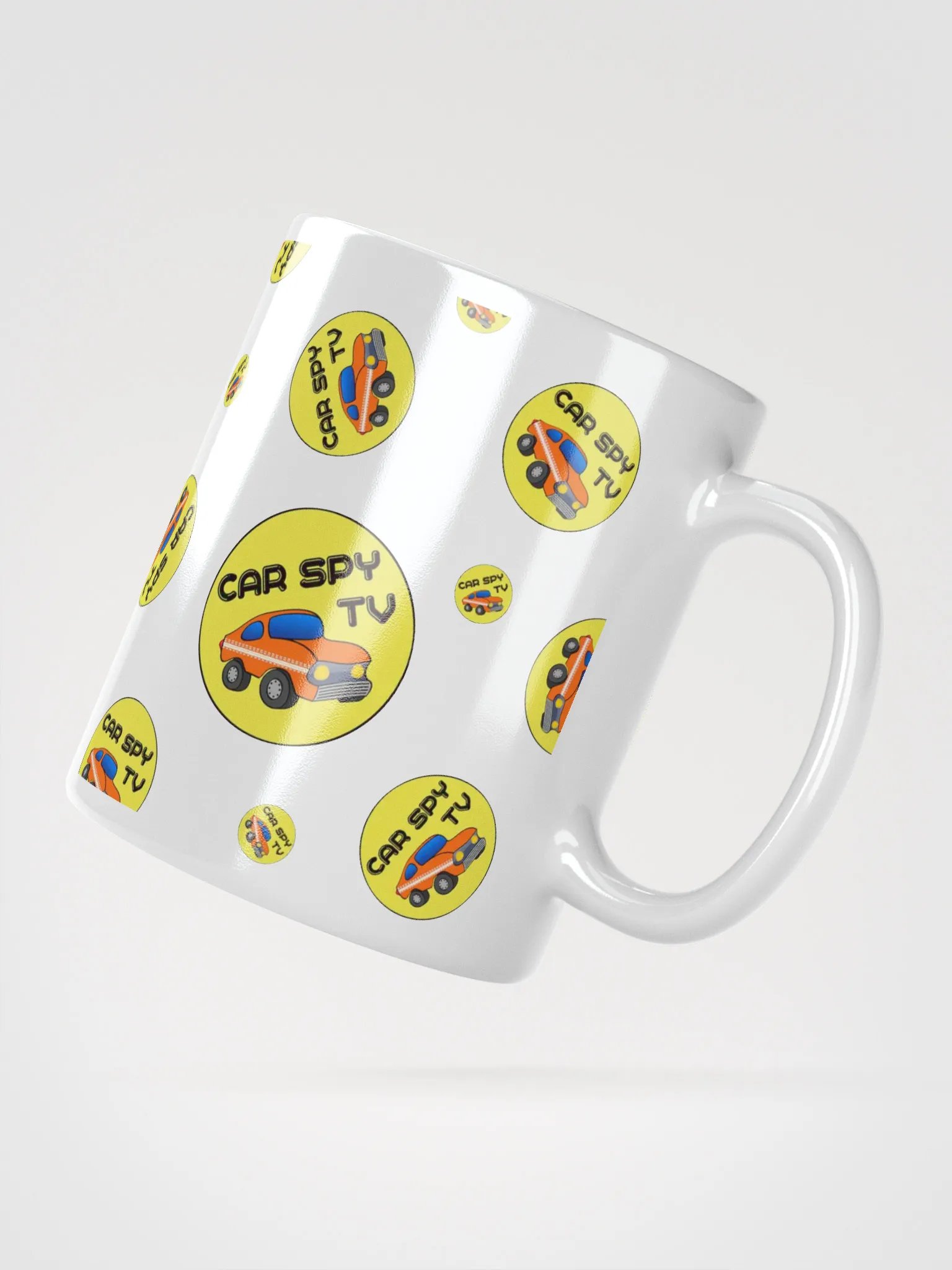 Ceramic Mug: CarSpyTV Logo product image (2)