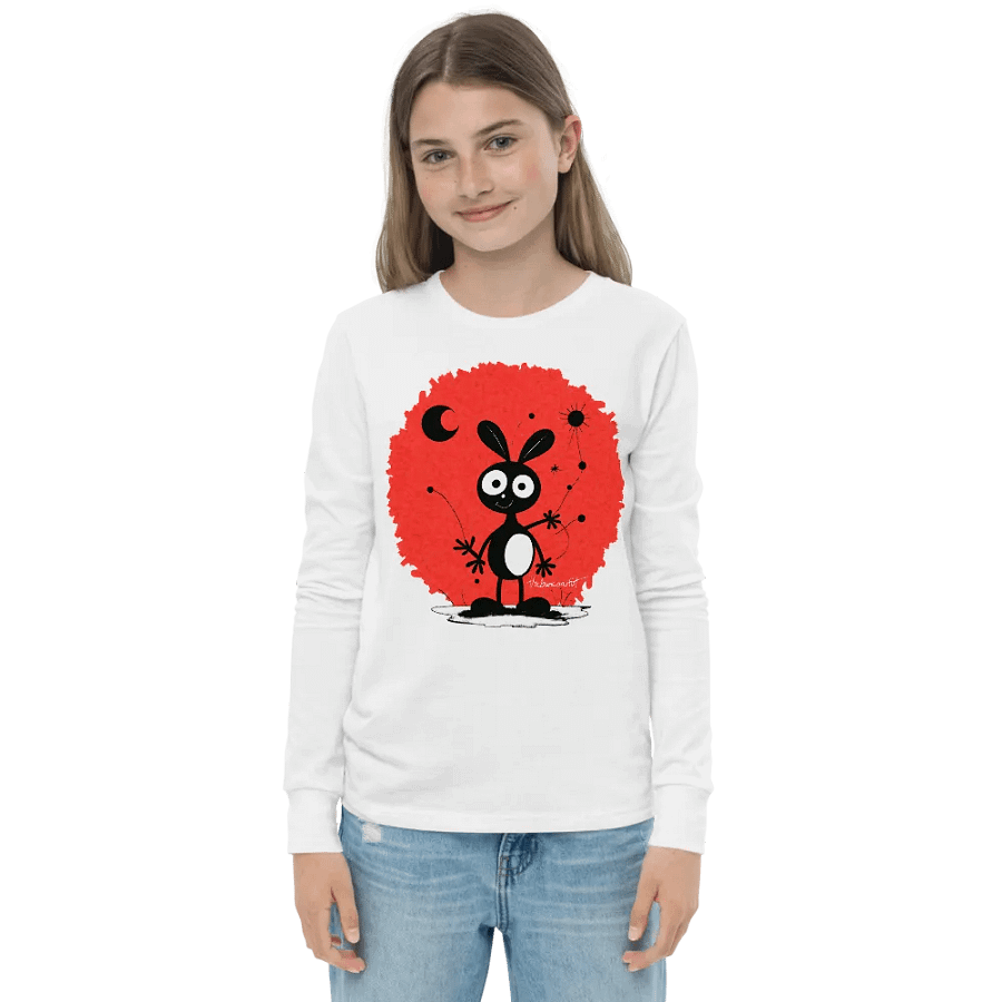 Bella+Canvas Youth Long Sleeve T-Shirt product image (2)