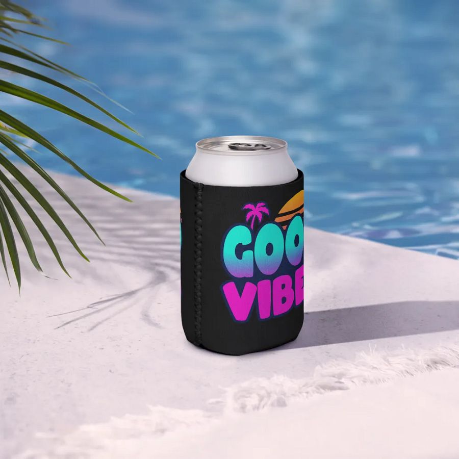GOOD VIBES DRINK KOOZIE product image (8)
