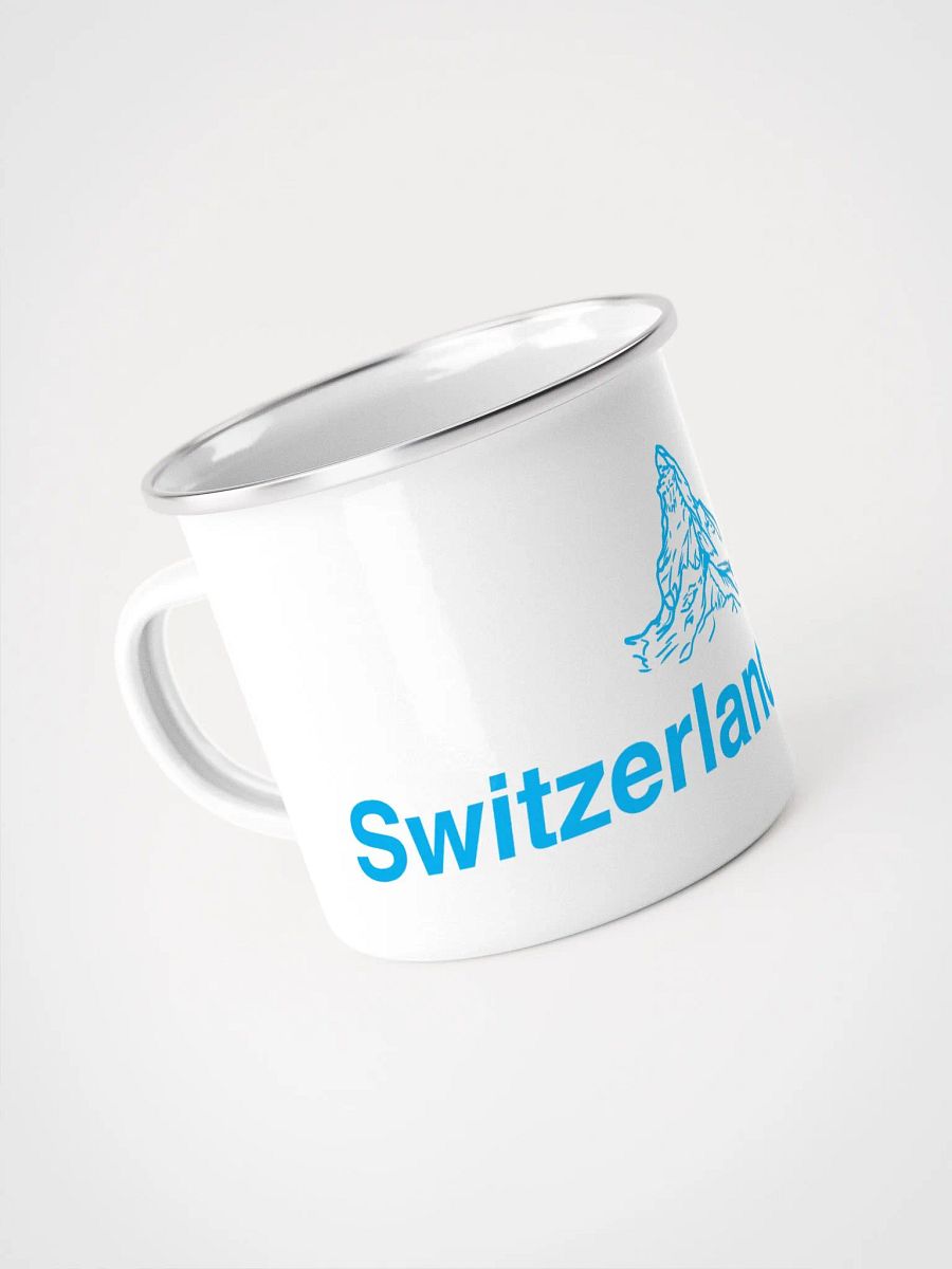 Switzerland is Life Enamel Mug product image (1)