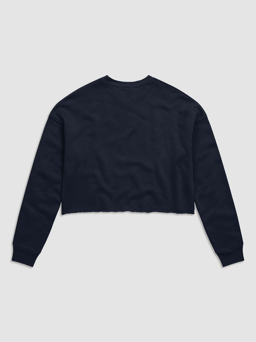 Luna Women's Fleece Crop Sweatshirt - Cozy and Stylish product image (4)