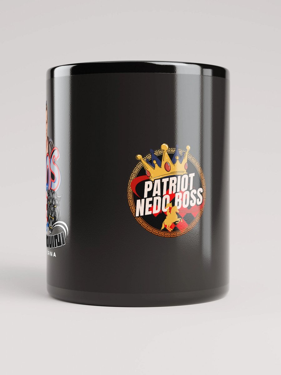 Patriotic Shield and Sunglasses Mug HOS Domovini Vjerna product image (5)