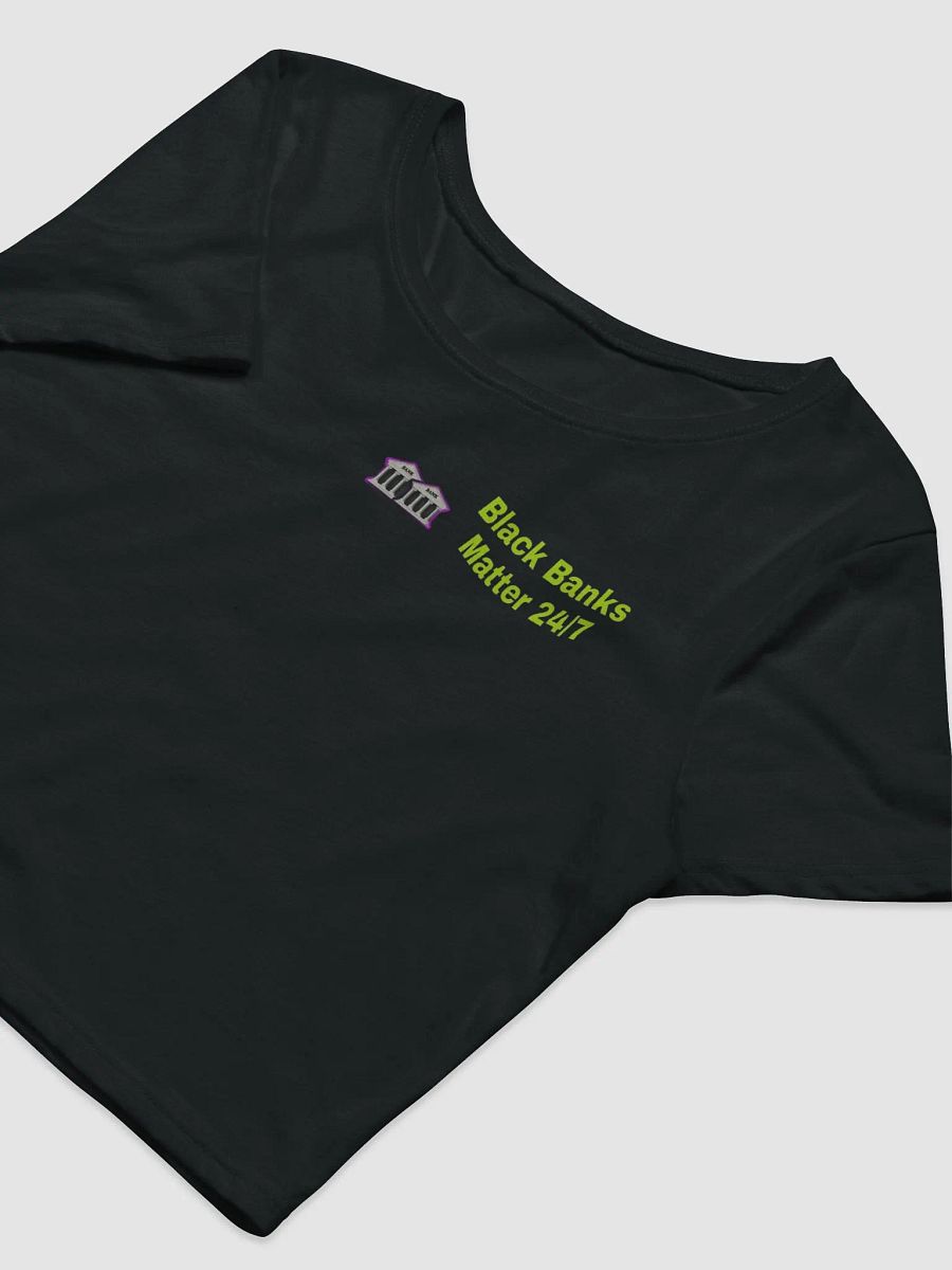 Black Banks Matter 24/7 Graphic Crop Tee product image (5)