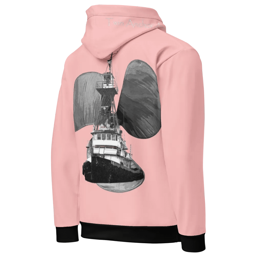 Pink Three blade prop Tug CE Hoodie product image (9)