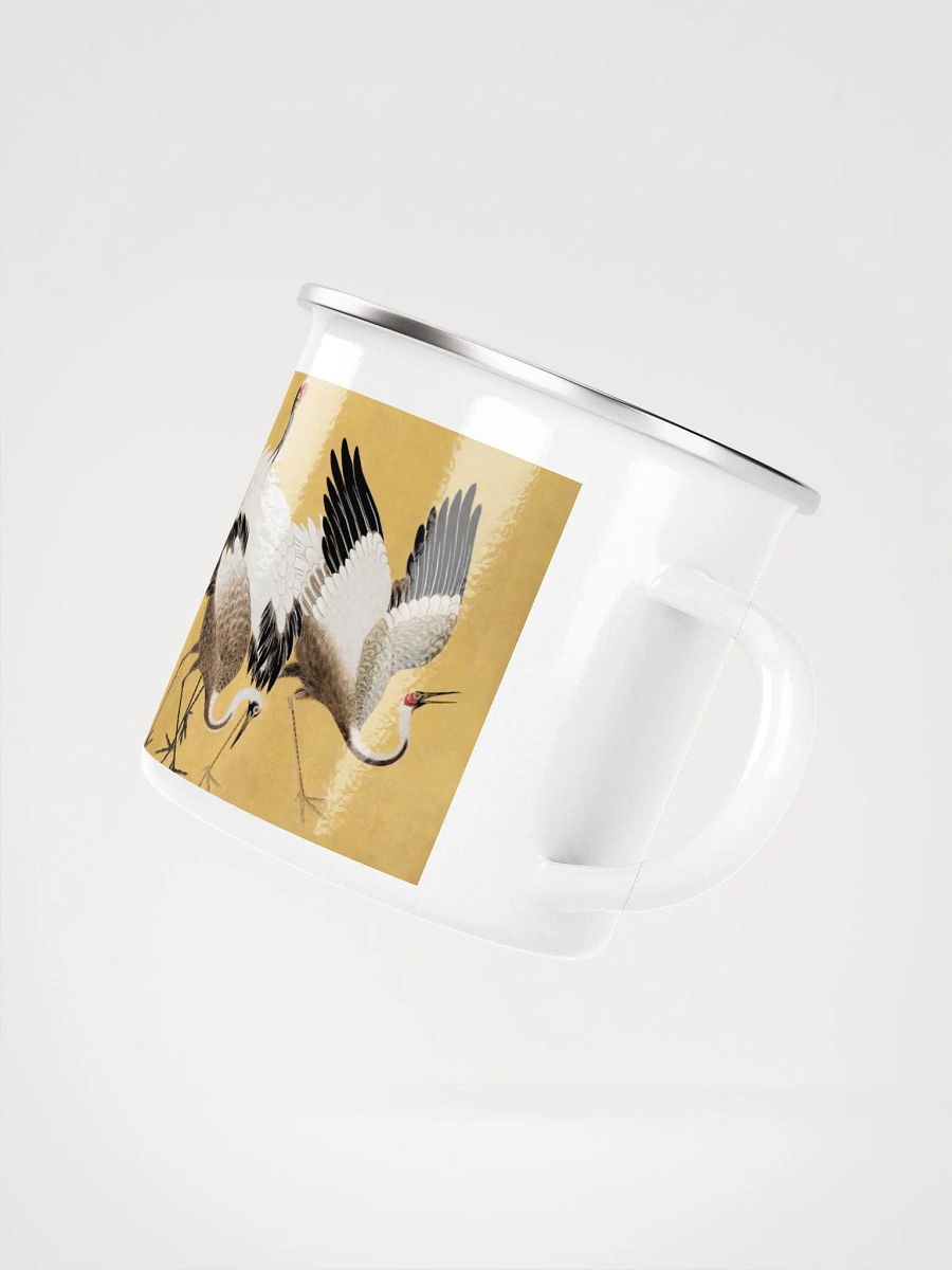 Golden Crane Enamel Mug product image (3)